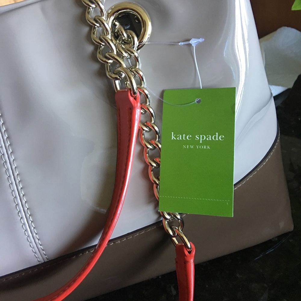 Color block shoulder bag